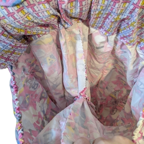 2/$20 𝅺Vintage handmade plush bear toy organizer 32” - Picture 7 of 10